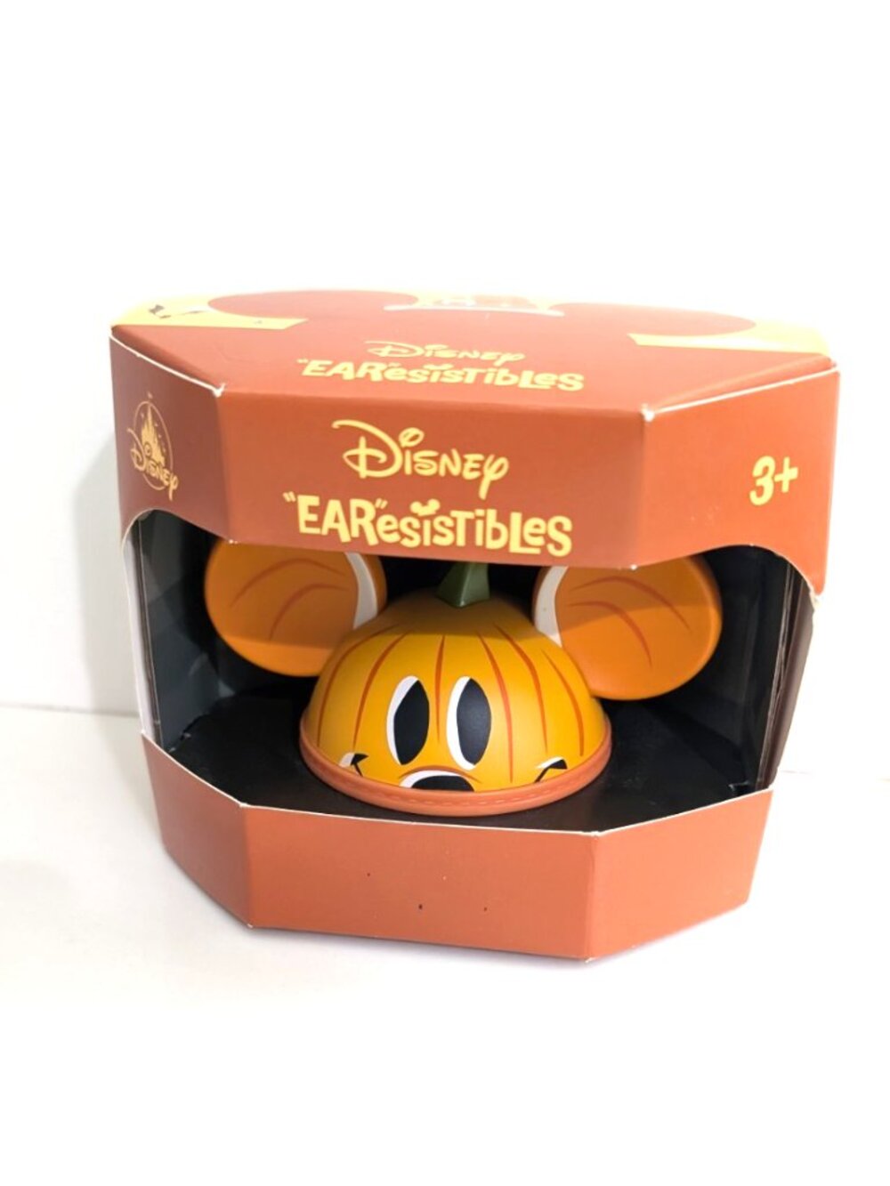 Disney Halloween Mickey Mouse Jack-o'-Lantern ''EAR''esistibles Collectible